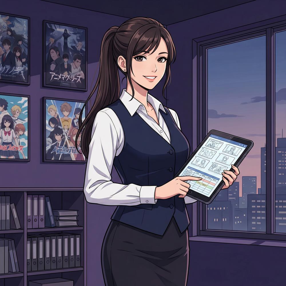 茄子视频动漫制片人林雪薇